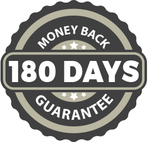 Order Now 180 Days Money back Guarantee